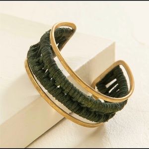 Noonday Crosshatch Cuff